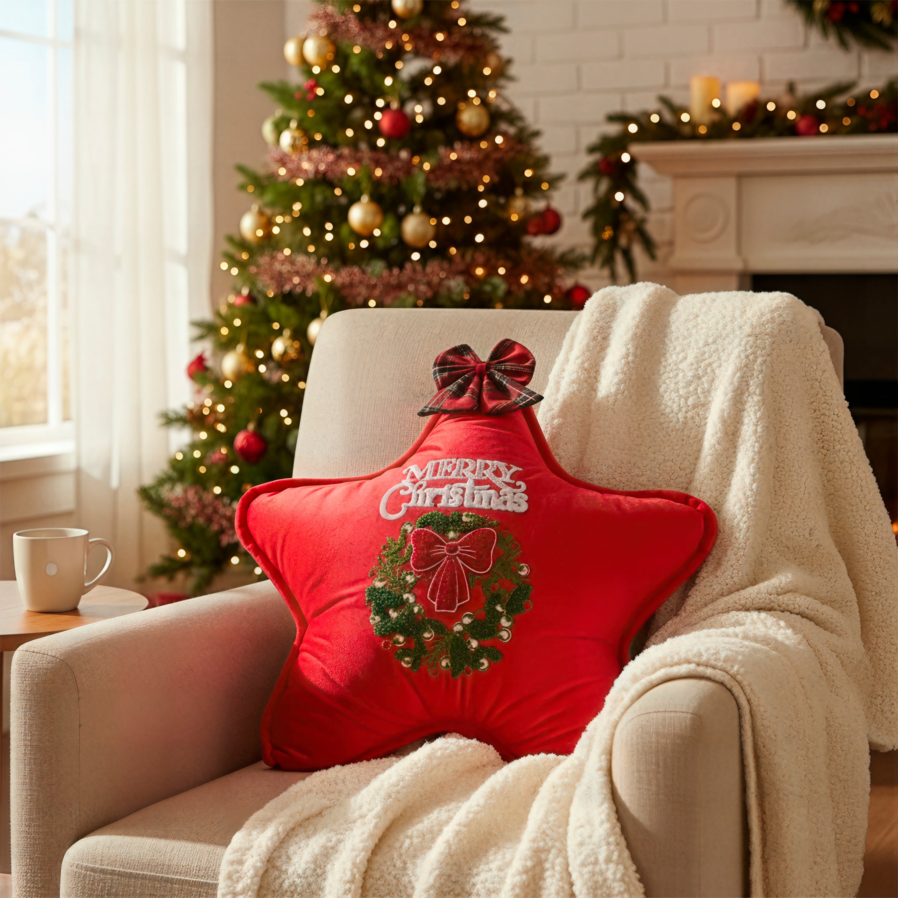VESTIAMO CASA GRAN NATALE - Cuscino Natalizio h48 cm